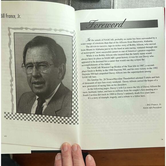 Full Circle: The Story of Davey Allison Signed By Author - Picture 10 of 11